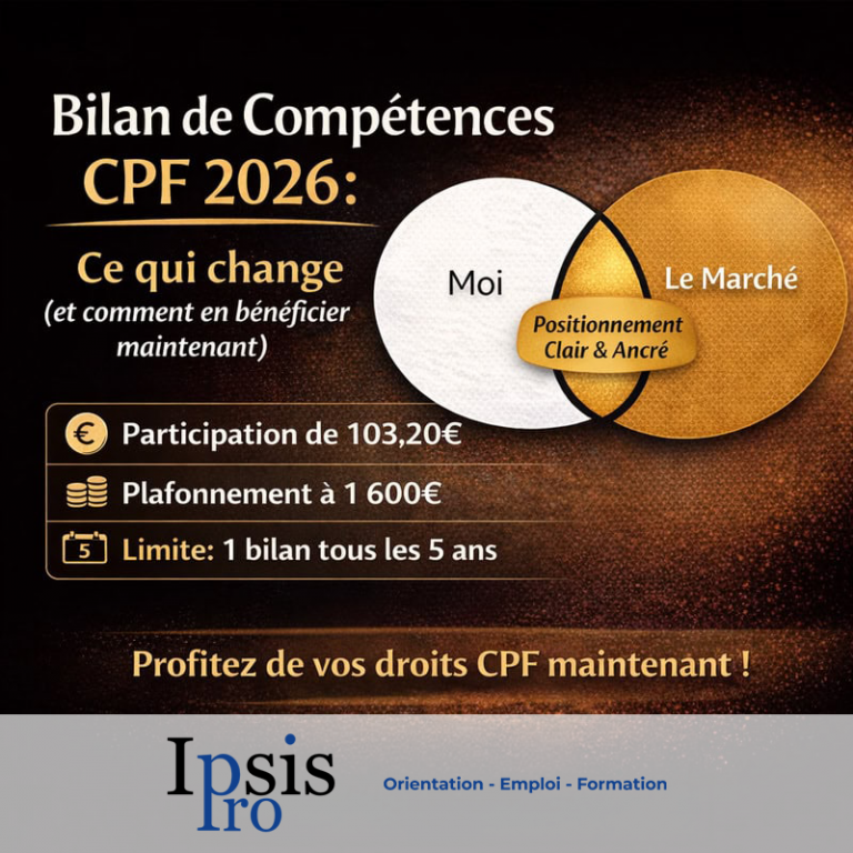 Bilan de compétences CPF 2026 : tout ce qui change (et comment en bénéficier maintenant)